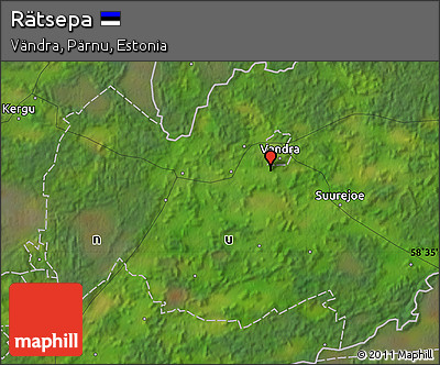 Satellite Map of Rätsepa