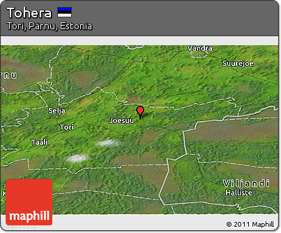Satellite Panoramic Map of Tohera