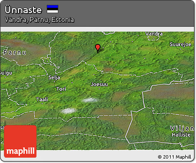 Satellite Panoramic Map of Ünnaste