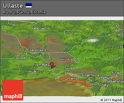 Satellite Panoramic Map of Ullaste