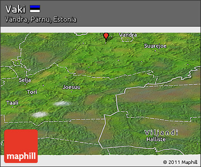 Satellite Panoramic Map of Vaki