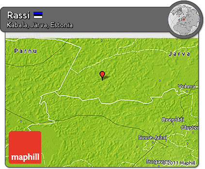Physical 3D Map of Rassi