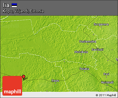 Physical 3D Map of Iia