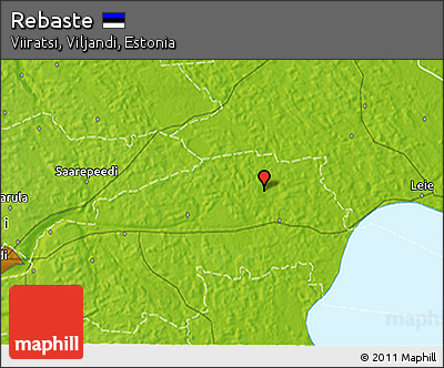 Physical 3D Map of Rebaste