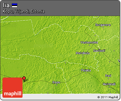 Physical 3D Map of Iia
