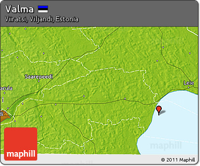 Physical 3D Map of Valma