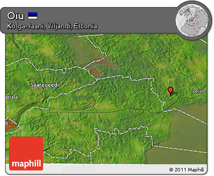 Satellite 3D Map of Oiu