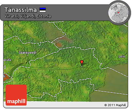 Satellite 3D Map of Tänassilma