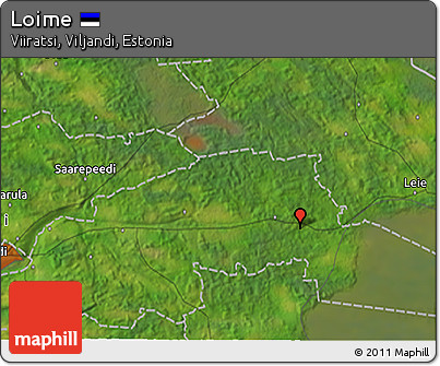 Satellite 3D Map of Loime