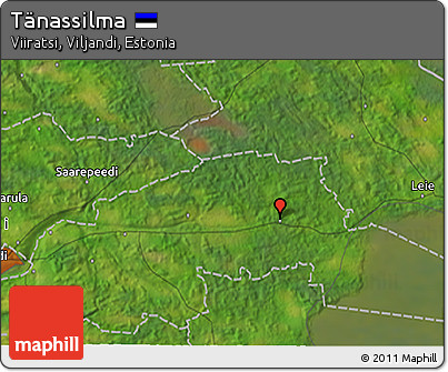 Satellite 3D Map of Tänassilma