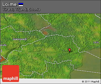 Satellite 3D Map of Loime