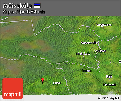 Satellite 3D Map of Mõisaküla