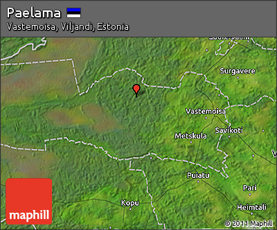 Satellite 3D Map of Paelama