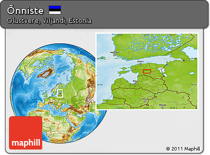Physical Location Map of Õnniste