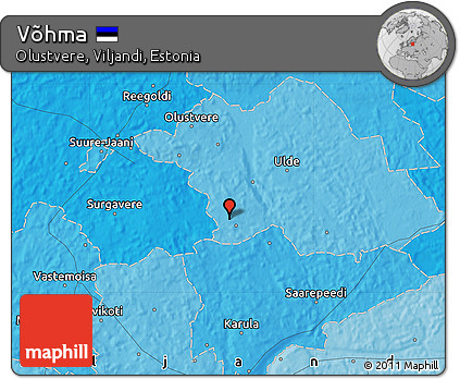 Political Map of Võhma