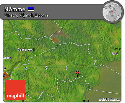 Satellite Map of Nõmme