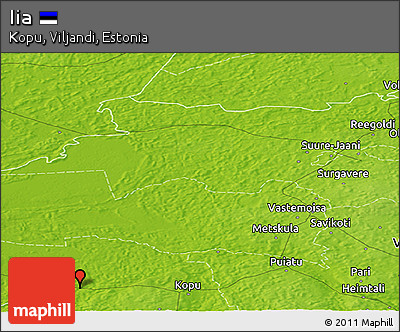 Physical Panoramic Map of Iia