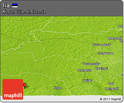 Physical Panoramic Map of Iia