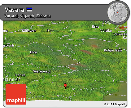 Satellite Panoramic Map of Vasara