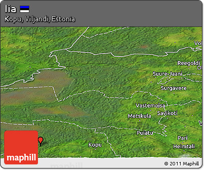 Satellite Panoramic Map of Iia