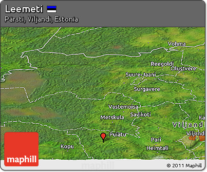 Satellite Panoramic Map of Leemeti