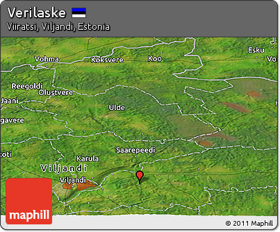Satellite Panoramic Map of Verilaske