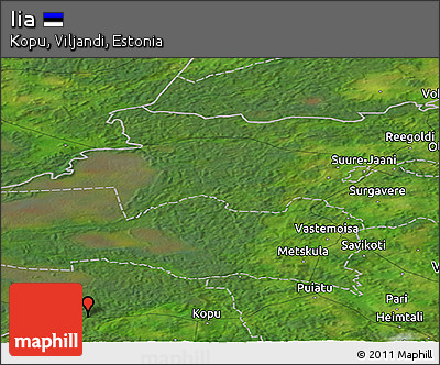 Satellite Panoramic Map of Iia