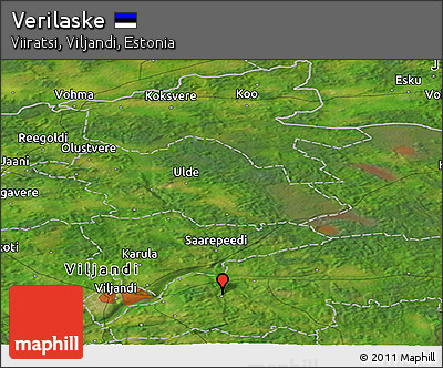 Satellite Panoramic Map of Verilaske