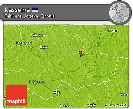 Physical 3D Map of Kassema