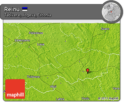 Physical 3D Map of Reinu