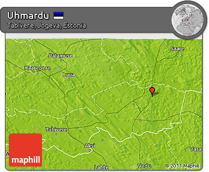 Physical 3D Map of Uhmardu