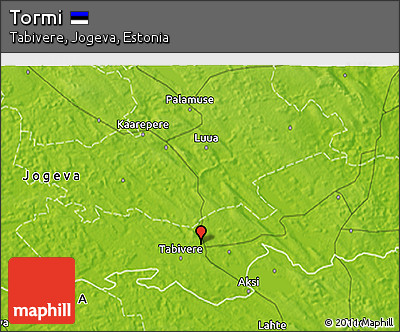 Physical 3D Map of Tormi