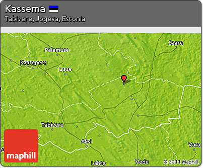 Physical 3D Map of Kassema