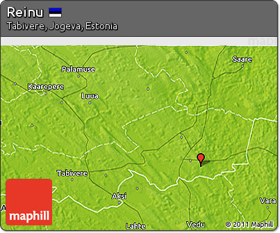 Physical 3D Map of Reinu