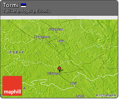 Physical 3D Map of Tormi