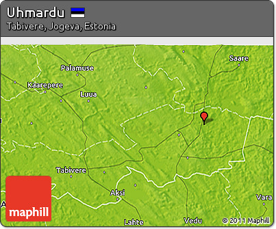 Physical 3D Map of Uhmardu