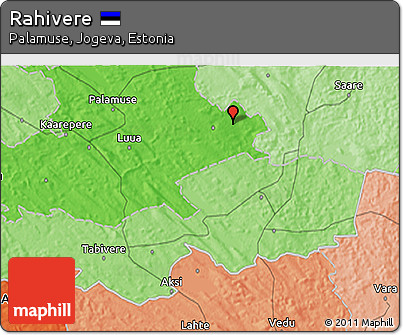 Political 3D Map of Rahivere