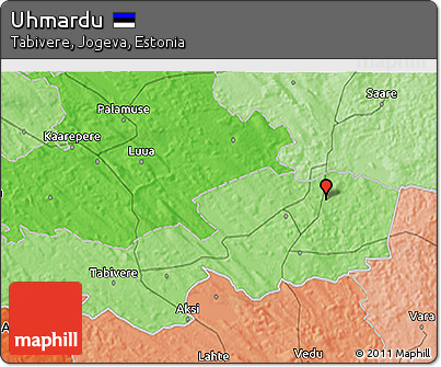Political 3D Map of Uhmardu