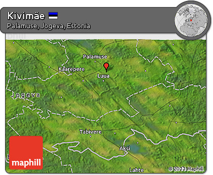 Satellite 3D Map of Kivimäe