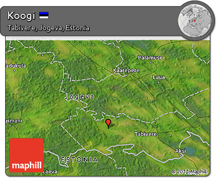 Satellite 3D Map of Koogi