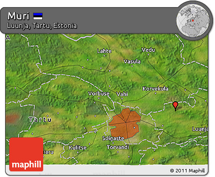Satellite 3D Map of Muri