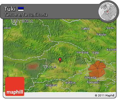 Satellite 3D Map of Tüki