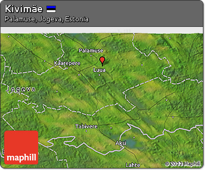 Satellite 3D Map of Kivimäe