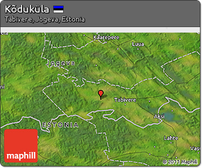 Satellite 3D Map of Kõduküla
