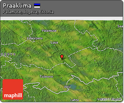 Satellite 3D Map of Praaklima
