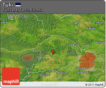 Satellite 3D Map of Tüki