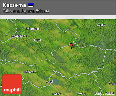 Satellite 3D Map of Kassema