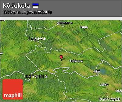Satellite 3D Map of Kõduküla