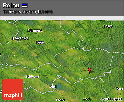 Satellite 3D Map of Reinu