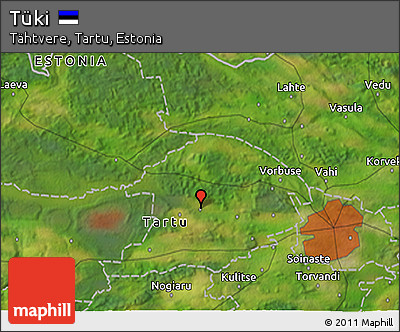 Satellite 3D Map of Tüki